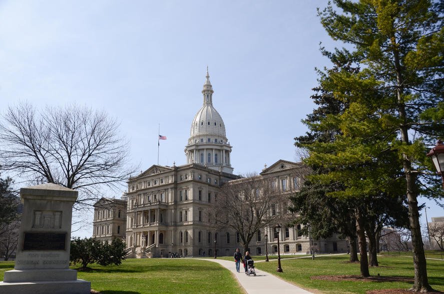 Michigan Lansing capitol J9HMN7