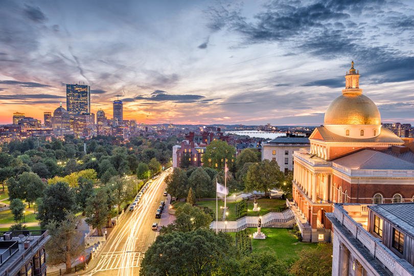 Massachusetts Boston state capitol J9C0JC