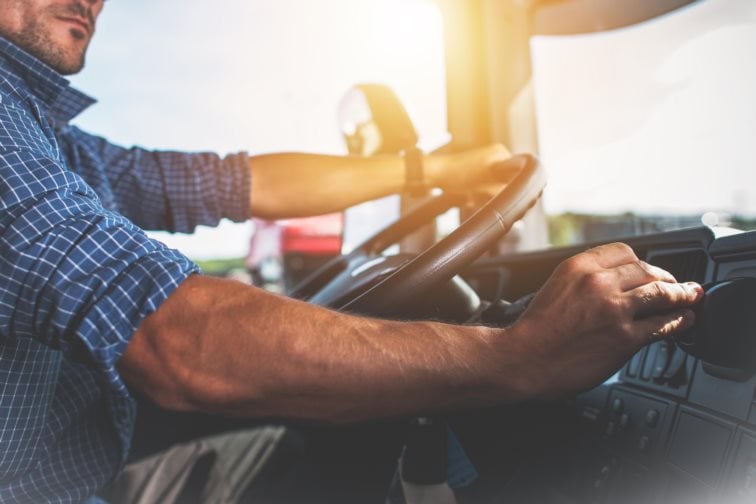 Truck driver KWHW3G