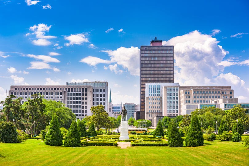 Louisiana Baton Rouge capitol HDEAEY