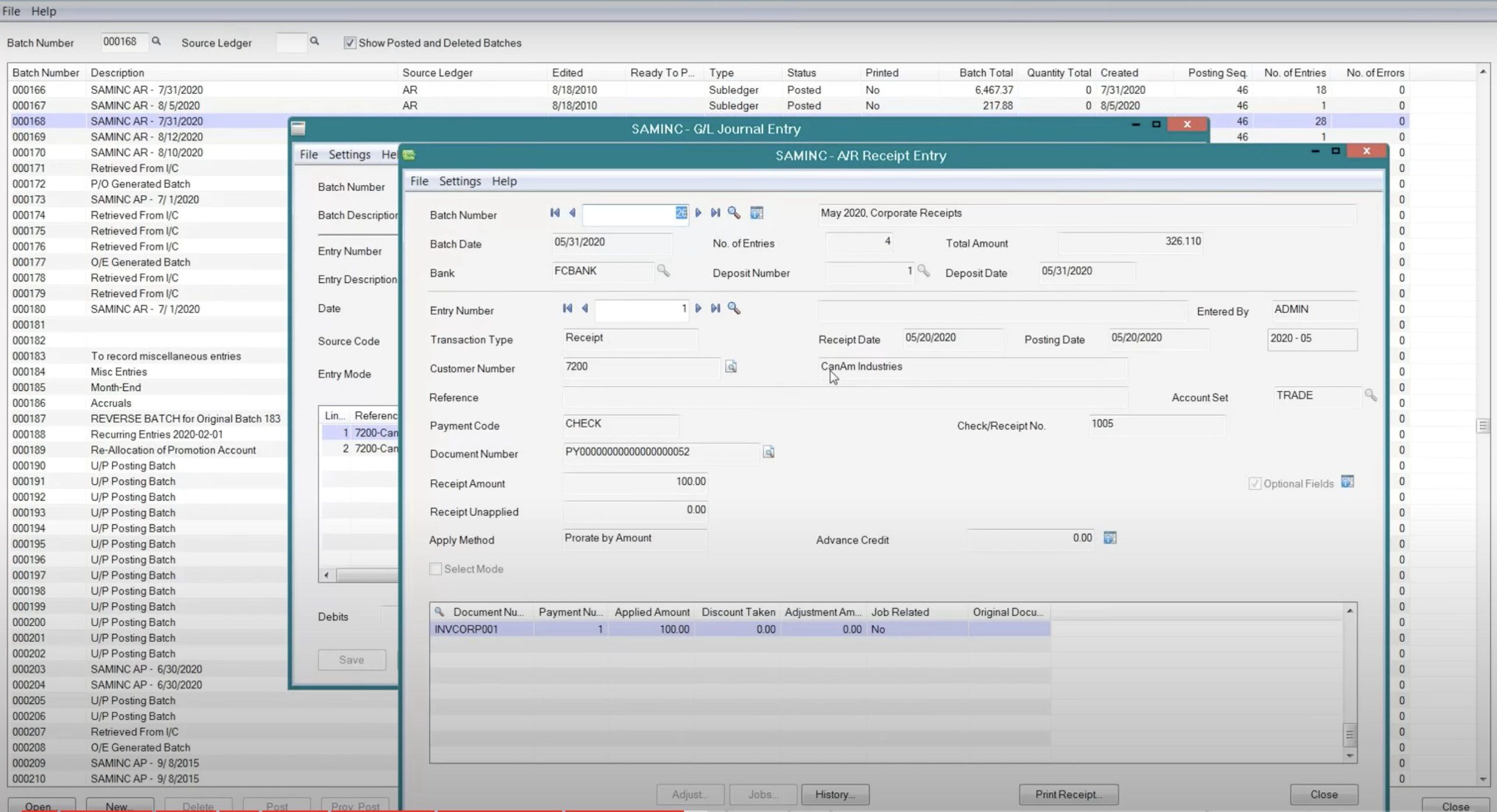 Sage 300 Construction Accounting Transaction Details