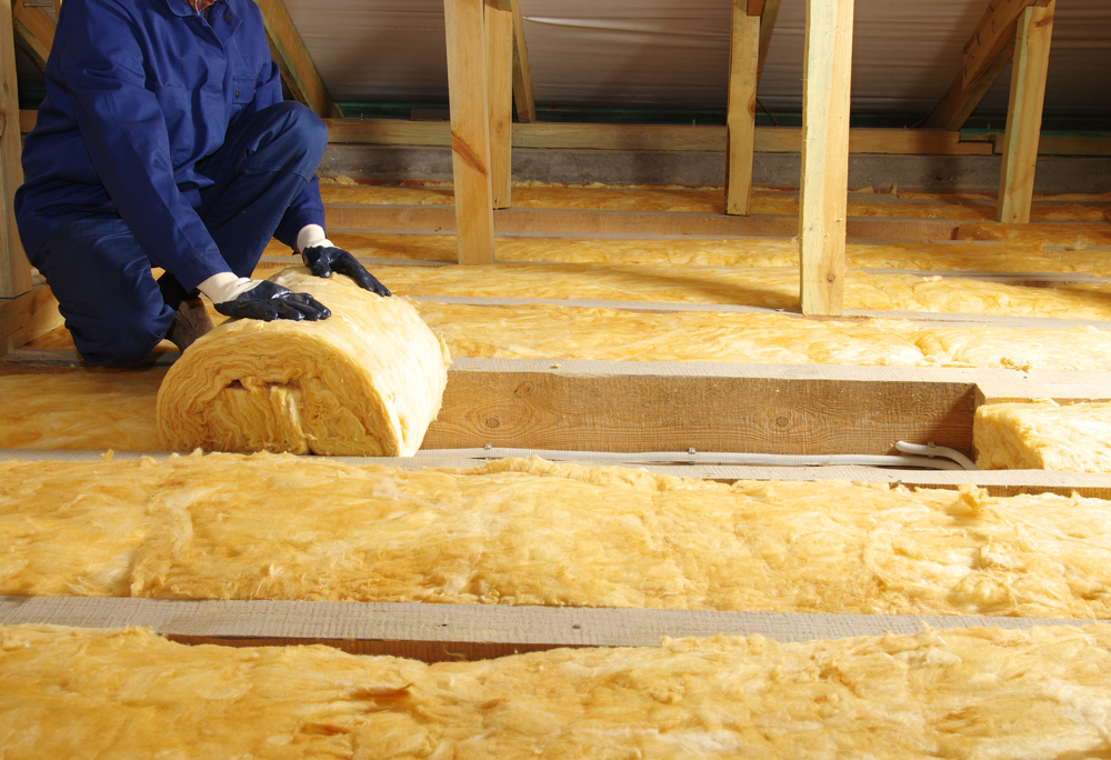 Insulation worker