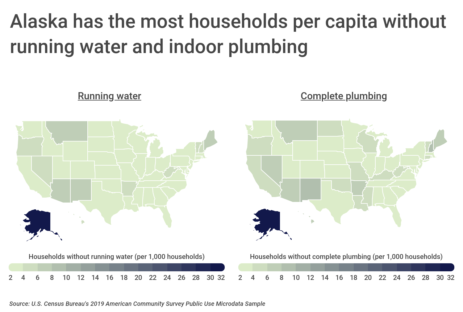 Chart2_Alaska has most households per capita without running water