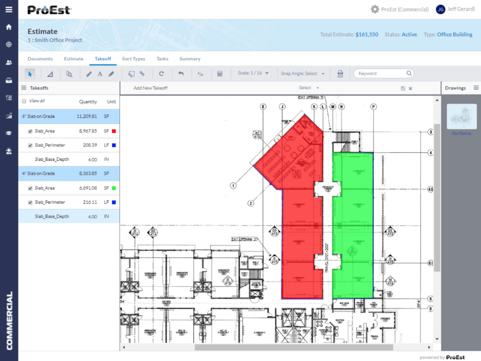 Best Construction Estimating Software 2024 Construction Coverage   ProEst Estimating Software Interface Estimate 1536x1151 