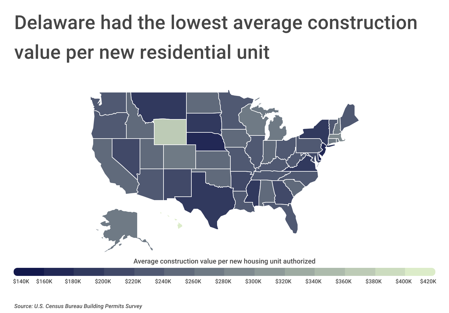 Chart3_DE had the lowest average construction value per new residential unit