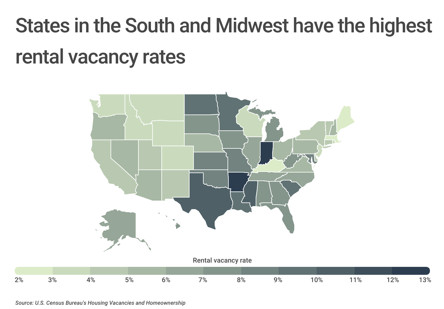 Chart3_States in the South and Midwest have the highest rental vacancy rates