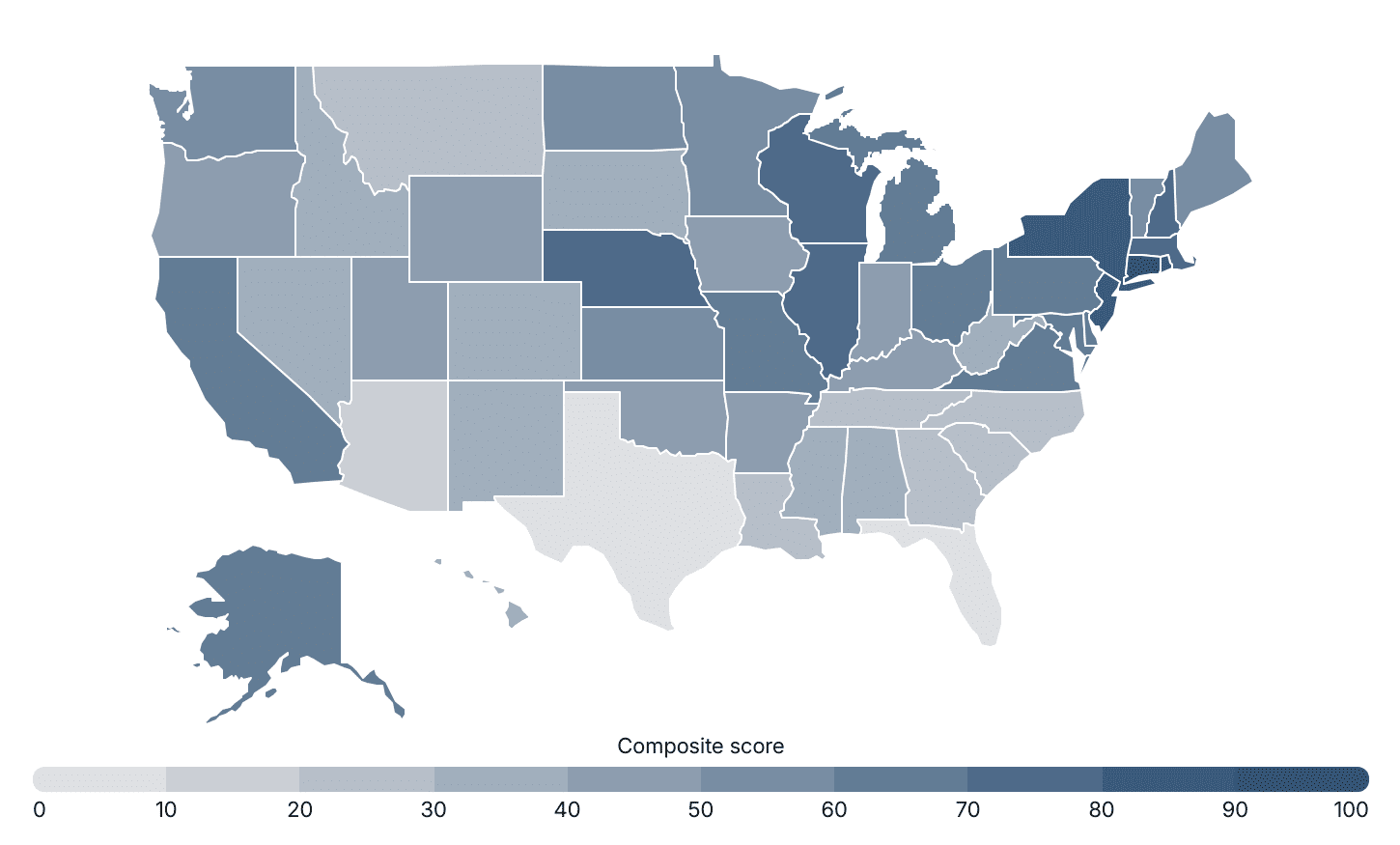 States in the Northeast have the hottest real estate markets